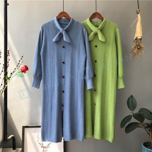 ロングカーディガン セーター カーディガン ニットセーター ロングニット レディース トップス 無地 ニット アウター 秋冬服 着