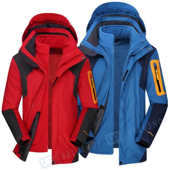 マウンテンパーカー アウトドアウェア メンズ レディース 裏起毛 ジャケット アウター 登山 防寒 防風 アウトドア Portal Caymangateway