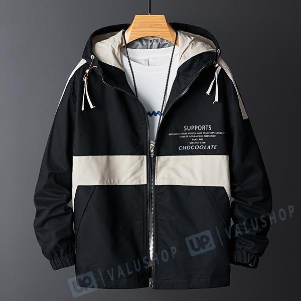 薄手ジャケット ジャケット ジャンパー フード付き 秋服 メンズ ブルゾン 安心の実績 高価 買取 強化中 アウター シンプル おしゃれ