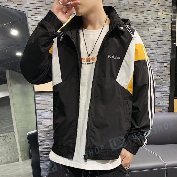 フード付き スタジャン 激安 激安特価 送料無料 メンズ ジャケット 秋服 薄手ジャケット アウター ブルゾン ジャンパー シンプル おしゃれ