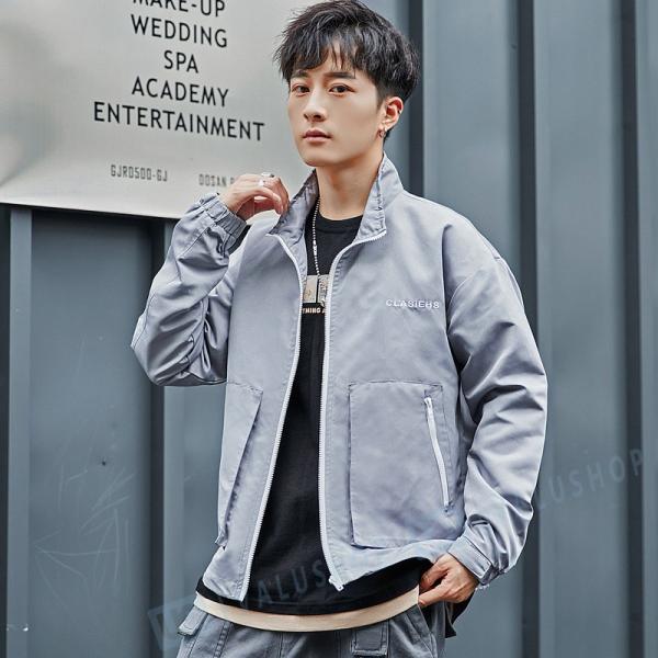 スタジャン ジャケット 秋服 メンズ 人気海外一番 アウター ブルゾン おしゃれ シンプル ジャンパー 薄手ジャケット 人気ジャケット