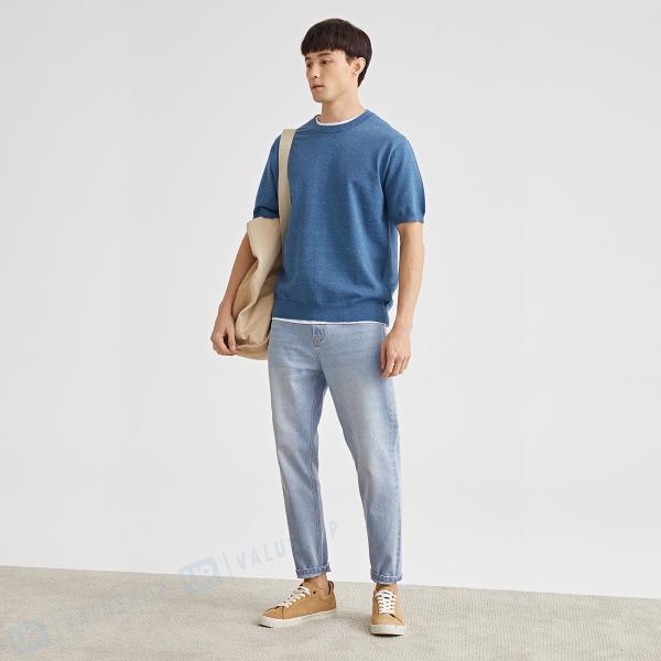 Tシャツ メンズ 半袖 無地 カットソー インナー フライス 上品 25 Off トップス 丸首 紳士服 メンズファッション 新作 ゆったり
