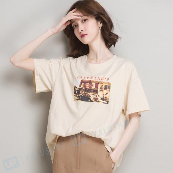 返品送料無料 プルオーバー ロングtシャツ ワッフルtシャツ レディース Tシャツ サーマル 半袖 スリットtシャツ サイドスリット 綿 ドルマン 大きいサイズ 新作