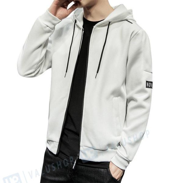 パーカー メンズ 開襟 コート スポッツウェア 運動着 アルファベット 着心地よい シンプルなファッション 品質検査済 カジュアル