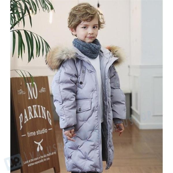 ダウンコート 子ども 子供服 ダウンジャケット 男の子 ロング コート 秋 日本製 防寒 アウター 冬 フード付き 女の子 ジュニア