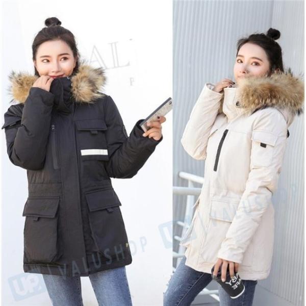 モッズコート レディース ブルゾン 18 新作 中綿コート アウター ロングコート 冬 防寒 ダウンコート フード