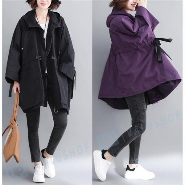 トレンチコート レディース スプリングコート カワイイ ロング コート お洒落 レディースコート 代 30代 40