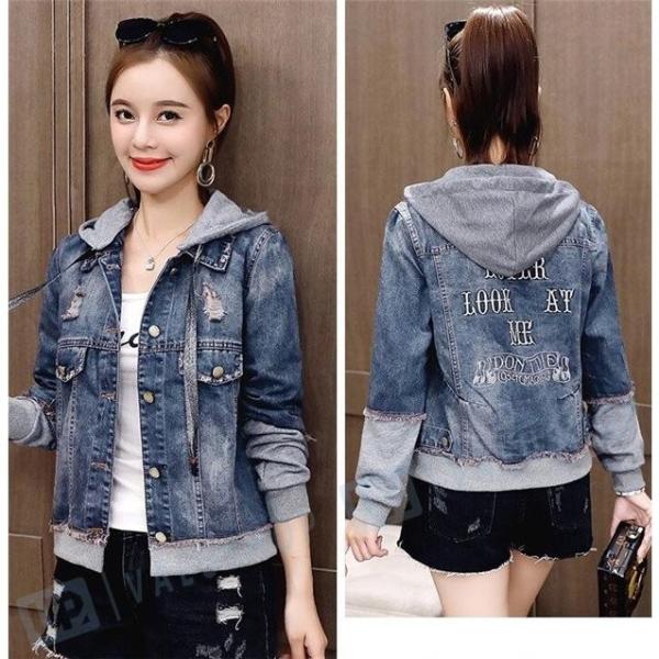 デニムジャケット レディース デニム コート ジージャン Gジャン アウター 春服 新作通販 カジュアル 40代 春 代 30代
