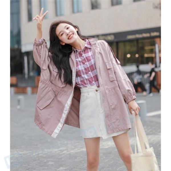 トレンチコート レディース スプリングコート カジュアル ロング コート お洒落 レディースコート 代 30代 40