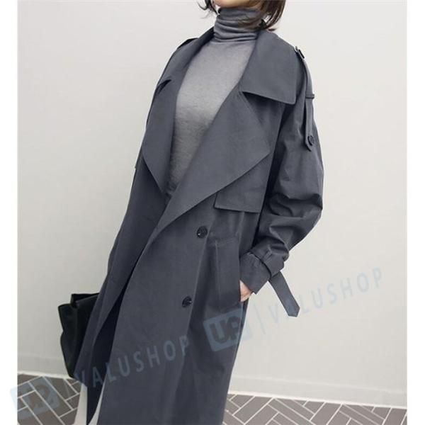 トレンチコート レディース スプリングコート 春コート アウター ロングコート 19 前開 お金を節約 30代 40代 代 ファッション