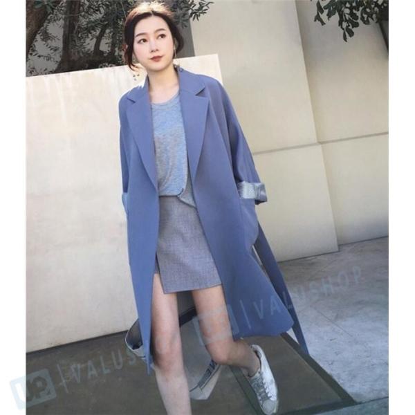 トレンチコート レディース スプリングコート 秋 春コート ロングコート ジャケット クリアランスsale 期間限定 アウター 50代 40代 19 前開 ファッション 30代 代