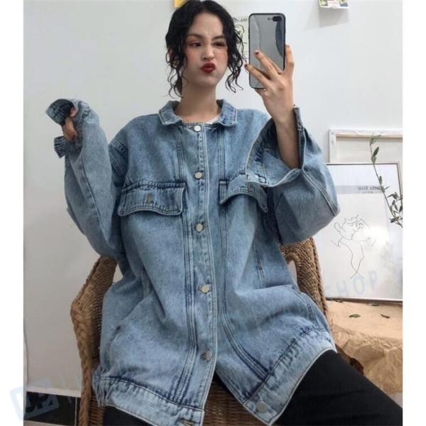 デニムジャケット レディース デニム コート オーバーサイズ ゆったり ジージャン Gジャン 代 アウター 40代 30代 春 カジュアル 春服 直営店