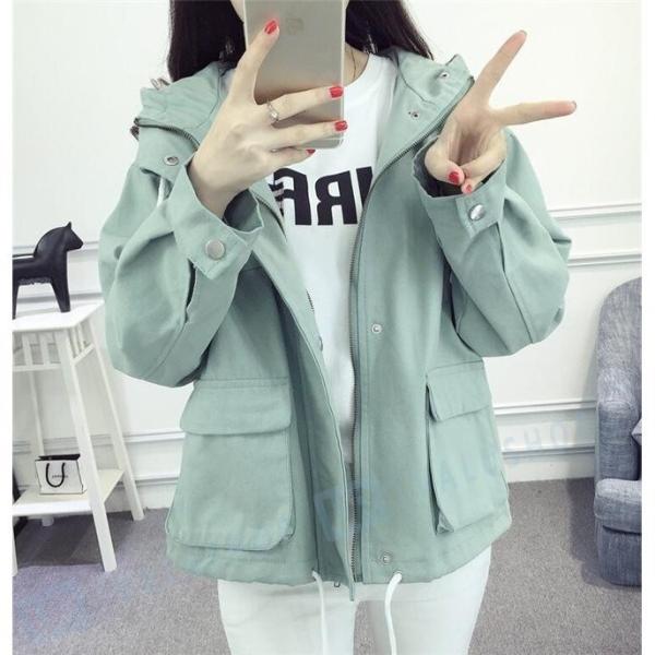 マウンテンパーカー レディース ジャンパー ジャケット 秋 コート ミリタリー オリジナル カジュアル 50代 春 40代 30代 代 アウター 19