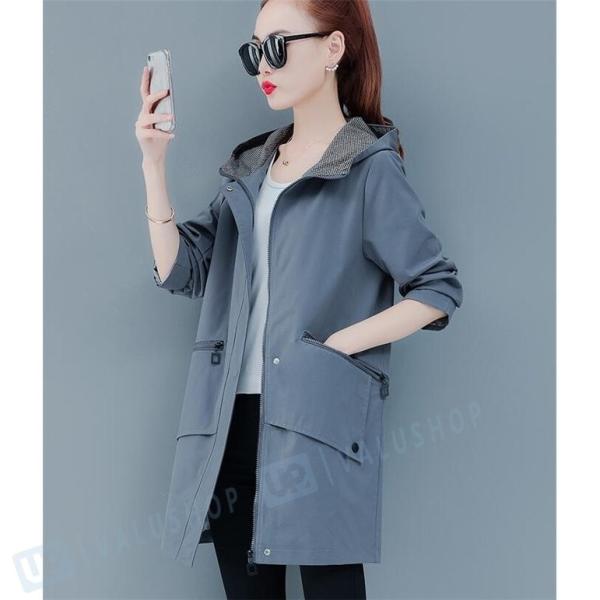 トレンチコート レディース スプリングコート 秋 ロング フード付き 公式通販 ロングトレンチコート アウター 50代 代 30代 19 40代 ファッション カジュアル