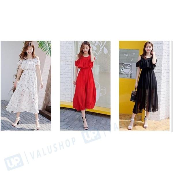 マキシワンピース 夏 レディース シフォンワンピース 新作送料無料 チュニック 花柄 ビーチワンピース 18夏新作 半袖