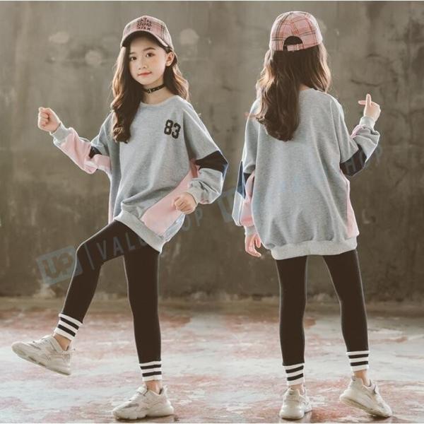 子供服おしゃれジャージジュニア女の子上下セットスウェットセットアップキッズダンスウェアステージ衣装スポーツ