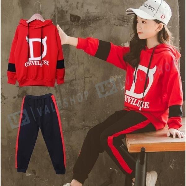 子供ジャージセットアップスウェットパーカートレーニングウェア女の子スポーツウェアキッズジュニア運動服春秋 Brandedbackground