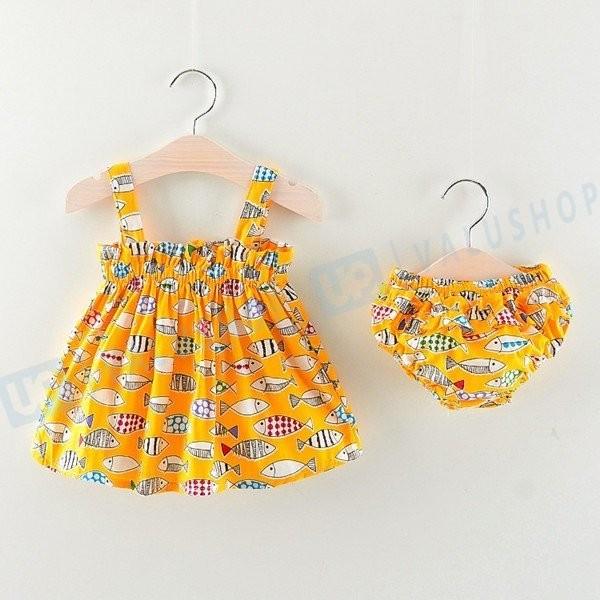 女の子 韓国子供服 ベビー セットアップ ワンピース パンツ 綿100 2点セット子供服