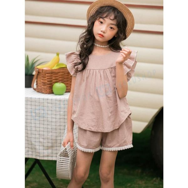 上下セット シャツ 半ズボン 女の子 夏 韓国子供服 夏服 キッズ 通園 通学 160cm 130 可愛い 110 売れ筋ランキング 150 120 スウィート 人気 140