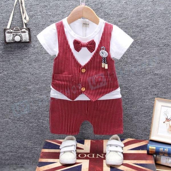 男の子 子供 ストライプ柄 上下セット 韓国 子ども服 ベビー タキシード キッズ 90 10 ふるさと割 110cm おしゃれ 80 結婚式 フォーマル 出産祝い