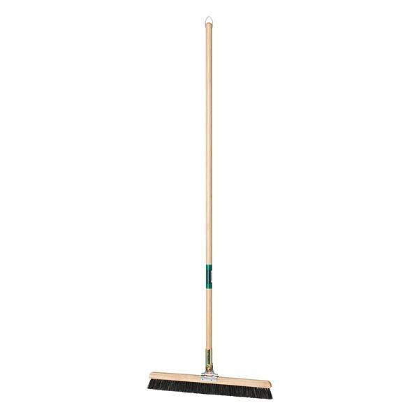 まとめ 自在ほうき 掃除用品 木柄 45cm コシの強いタイプ 柄 天然