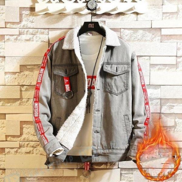 おすすめ メンズ アウター ボア ジャケット 裏起毛 裏ボア 冬 ブルゾン 新作 防寒 冬物 冬服