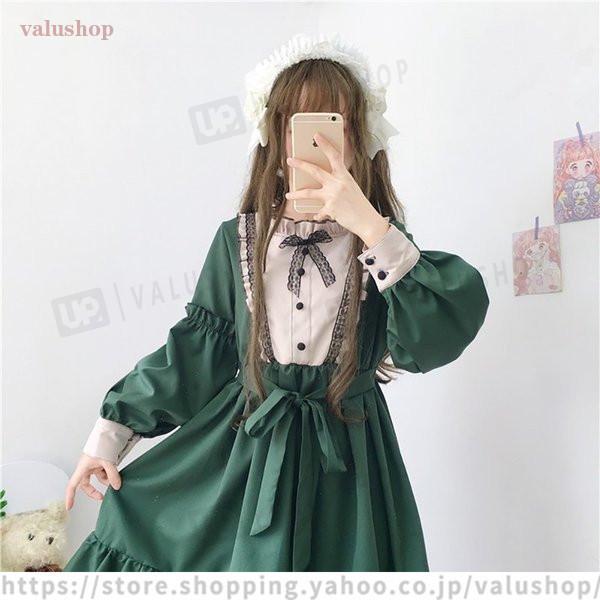 ゴスロリワンピース ドレス 長袖 復古風 フリル クラロリ 甘ロリ お嬢様 ガールズ 可愛い 演出服 ゴシック系 ロリータショートワンピース Buyee Buyee บร การต วกลางจากญ ป น ซ อจากประเทศญ ป น