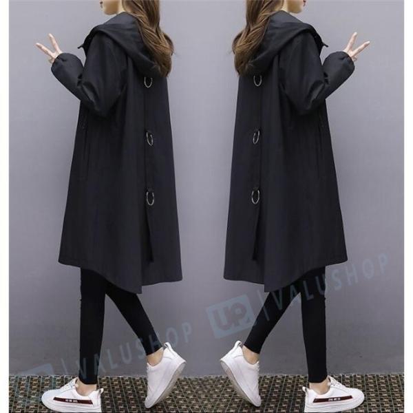 スプリングコート レディース トレンチコート 春 ロングコート カジュアル アウター 代 30代 40代