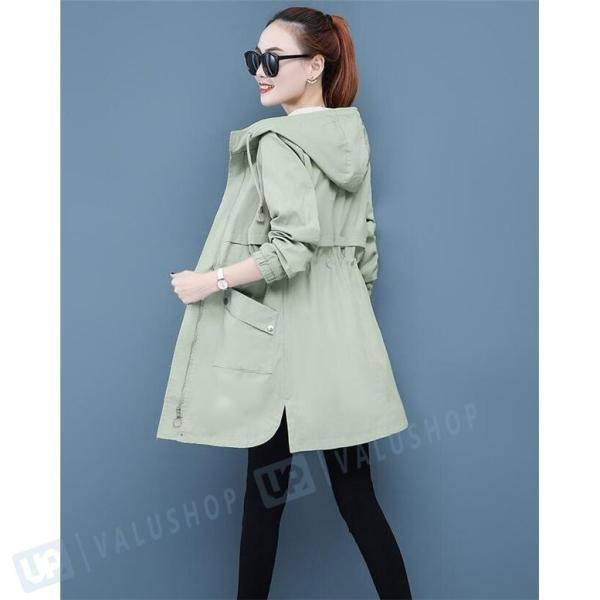 トレンチコート レディース スプリングコート コート 春コート フード付き アウター 代 ファッション 30代 トップス 50代 メーカー直送 カジュアル 40代