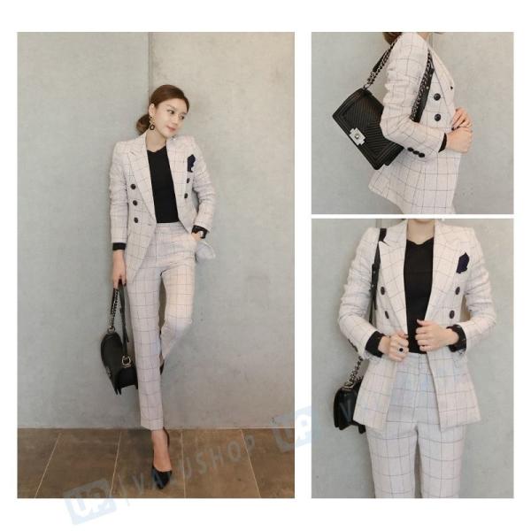 スーツ レディース パンツスーツ ビジネス リクルートスーツ Ol テーラード フルレングス丈 代30代40代 セレモニー 女性 入学式 毎日続々入荷 秋 面接 ストレッチ