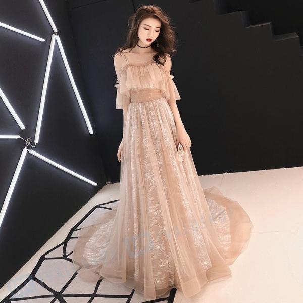 ウェディングドレス エンパイア 二次会ドレス 花嫁ドレス 5 好評 大きいサイズ パーティー ロングドレス カラードレス 演奏会 成人式 イブニング ドレス