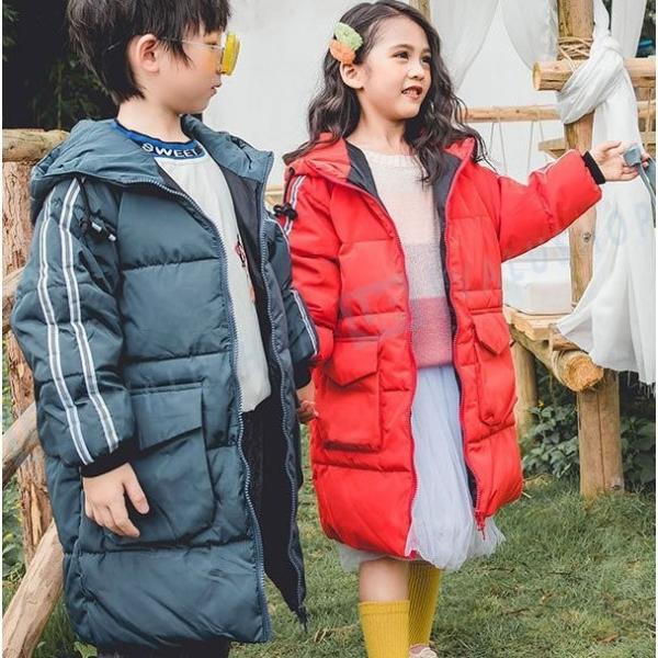 中綿コート キッズ 子供服 女の子 男の子 秋冬 特別セール品 冬服 子供コート アウター キッズコート 中綿ジャケット ロング 暖かい フード付き ダウン風コート 厚手 防寒
