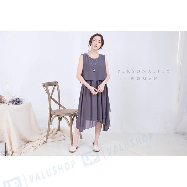 夏用 授乳服 大人かわいい 袖なし 授乳口付き シフォン 国産品 ワンピース 夏ワンピ 体型カバー 妊婦服 産前産後ウェア マタニティ ロング丈