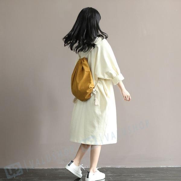 ワンピース レディース 秋冬 長袖ワンピース きれいめ 韓国風 可愛い ジャージワンピース 舗 2色 ロング丈tシャツ 無地 通勤 ゆったり オシャレ カジュアル