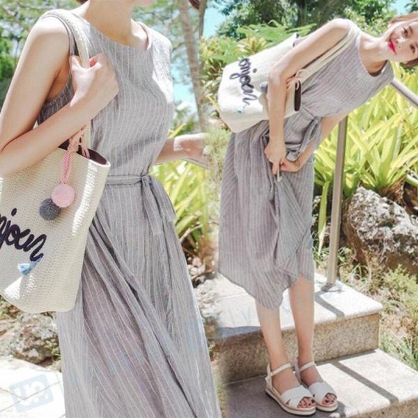 ワンピース レディース マキシワンピース 夏 綿 ワンピース シャツワンピ 韓国風 ロング丈 着痩せ オシャレ リネン