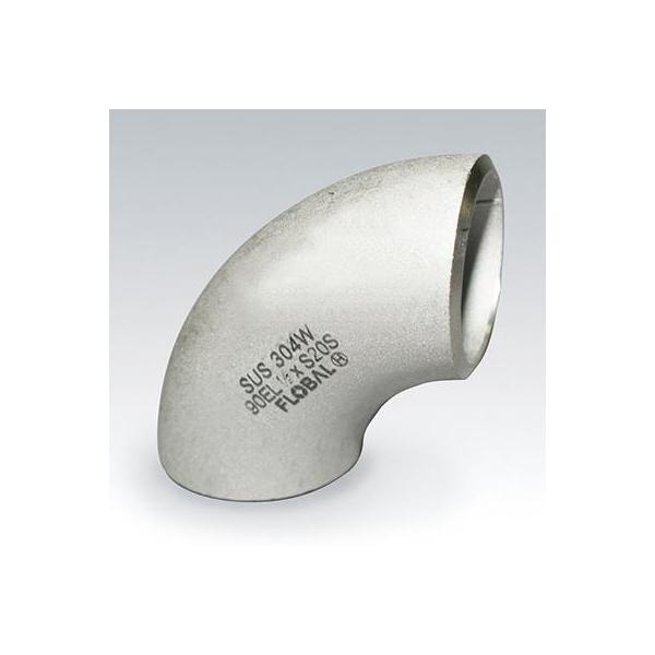 2"1/2(65A) XeXˍnڊǌp 90KG{(O) Sch20S SUS304W B-90E(L)-20S-2"1/2