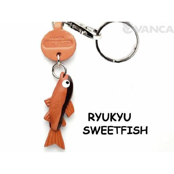リュウキュウアユ 魚キーホルダー バンカクラフト 革物語 Vanca Craft レザー 手作り グッズ 雑貨 革小物 動物 魚 沖縄 名入れ可 楽しい革雑貨の贈り物 Vanca Craft 通販 Yahoo ショッピング