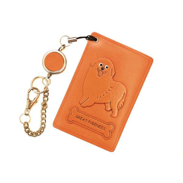 パスケース 定期入れ グレートピレニーズ 犬 動物 パス Idカードホルダー メール便無料 楽しい革雑貨の贈り物 Vanca Craft 通販 Yahoo ショッピング