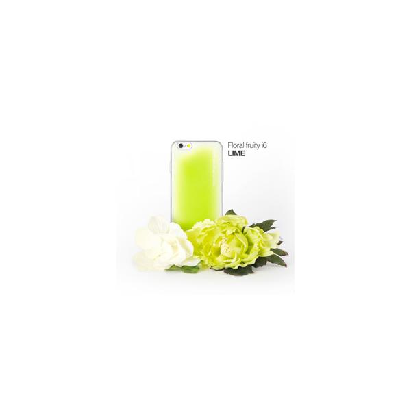 ZuV[YEpX^ iPhone6ptیP[X Aroma(A}) case Floral fruity Lime