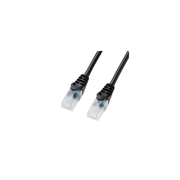 �T�����T�v���C�@�c���܂�h�~CAT5eLAN�P�[�u���@LA-Y5TS-02BK