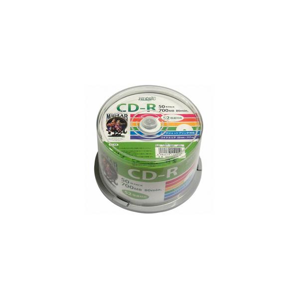 HI DISC CD-R 700MB 50Xsh f[^p 52{Ή Chv^u HDCR80GP50