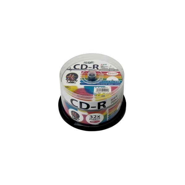 HI DISC CD-R 700MB 50Xsh yp 32{Ή Chv^u HDCR80GMP50