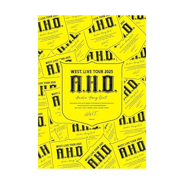 WEST. LIVE TOUR 2025 A.H.O. 初回盤 通常盤 DVD Amazon.co.jp: WEST. LIVE TOUR 2025 A.H.O. -Audio Hang Out- (初回盤
