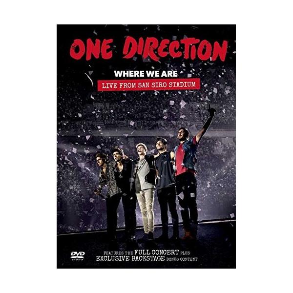 ホエア・ウィー・アー’ライブ・フロム・サンシーロ・スタジアム ／ ワン・ダイレクション (DVD)