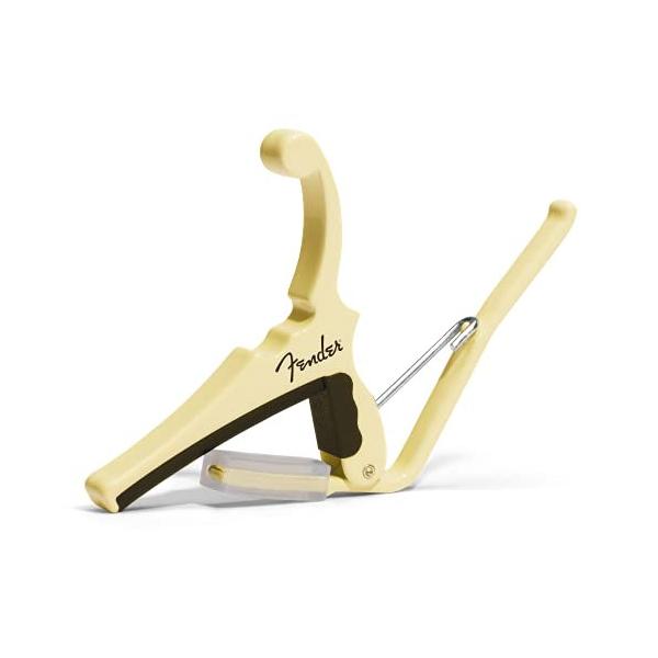 他サイト： Fender x Kyser Quick-Change Electric Guitar Capo エレクトリックギター向けカポタスト / OLYMPIC WHITEの商品画像