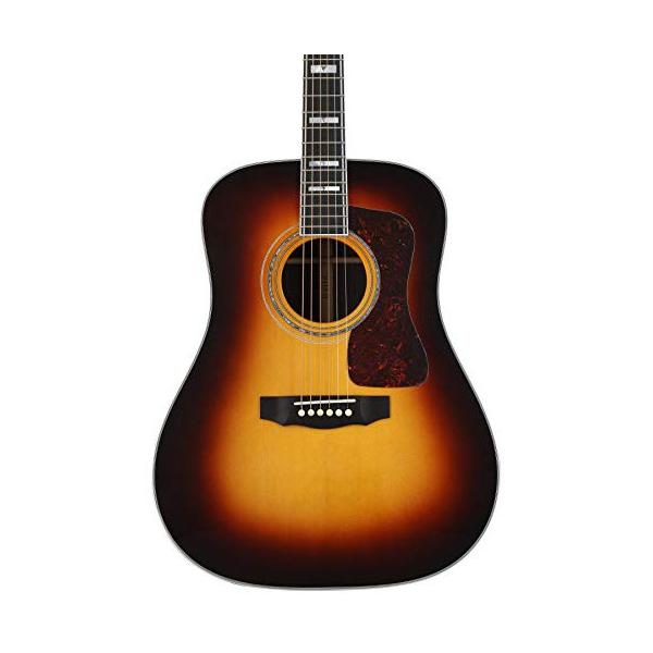 a*9様 経年美品 レア！ジャパンビンテージ Guild D-55タイプ ア GUILD D-55 ATB（Antique Burst） / USA製 ドレッドノート