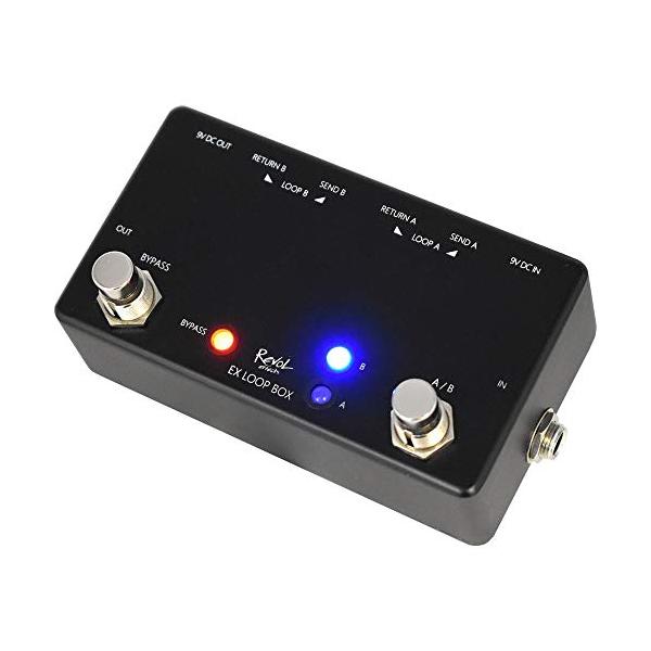他サイト： Revol effects レヴォルエフェクツ スイッチャー ループボックス EX LOOP BOX 2ループ ELP-BOX 黒の商品画像