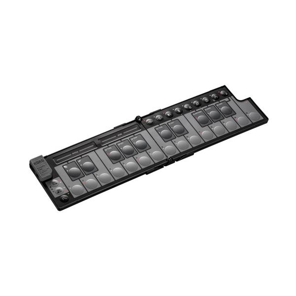 他サイト： KORG nanoKEY Fold FOLDABLE MIDI KEYBOARD BK（黒）の商品画像