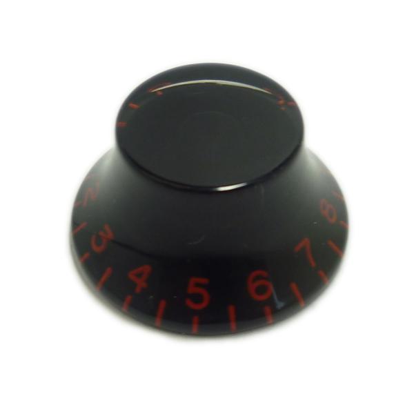 <VANDY GUITAR> BELL KNOB (Black) Red