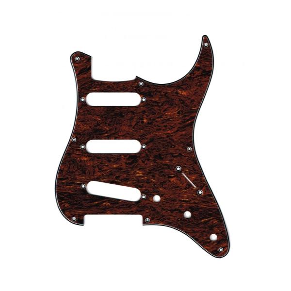 <VANDY GUITAR> ST 8hole PICK GUARD TORTOISE 3PLY